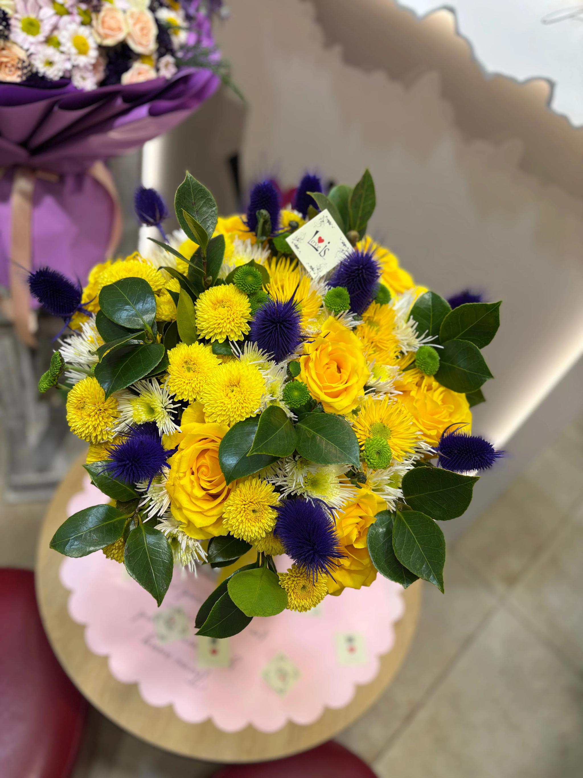 Yellow bunch | ծաղիկների առաքում Երևանում