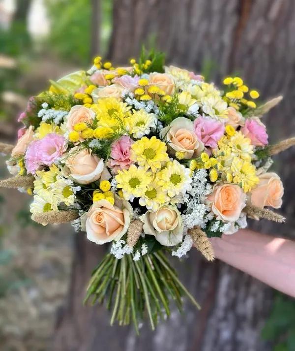 Yellow bunch | ծաղիկների առաքում Երևանում