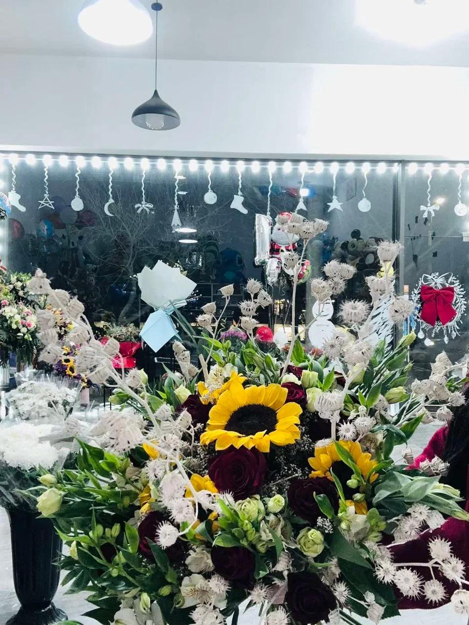 Bunch of sunflowers | ծաղիկների առաքում Երևանում