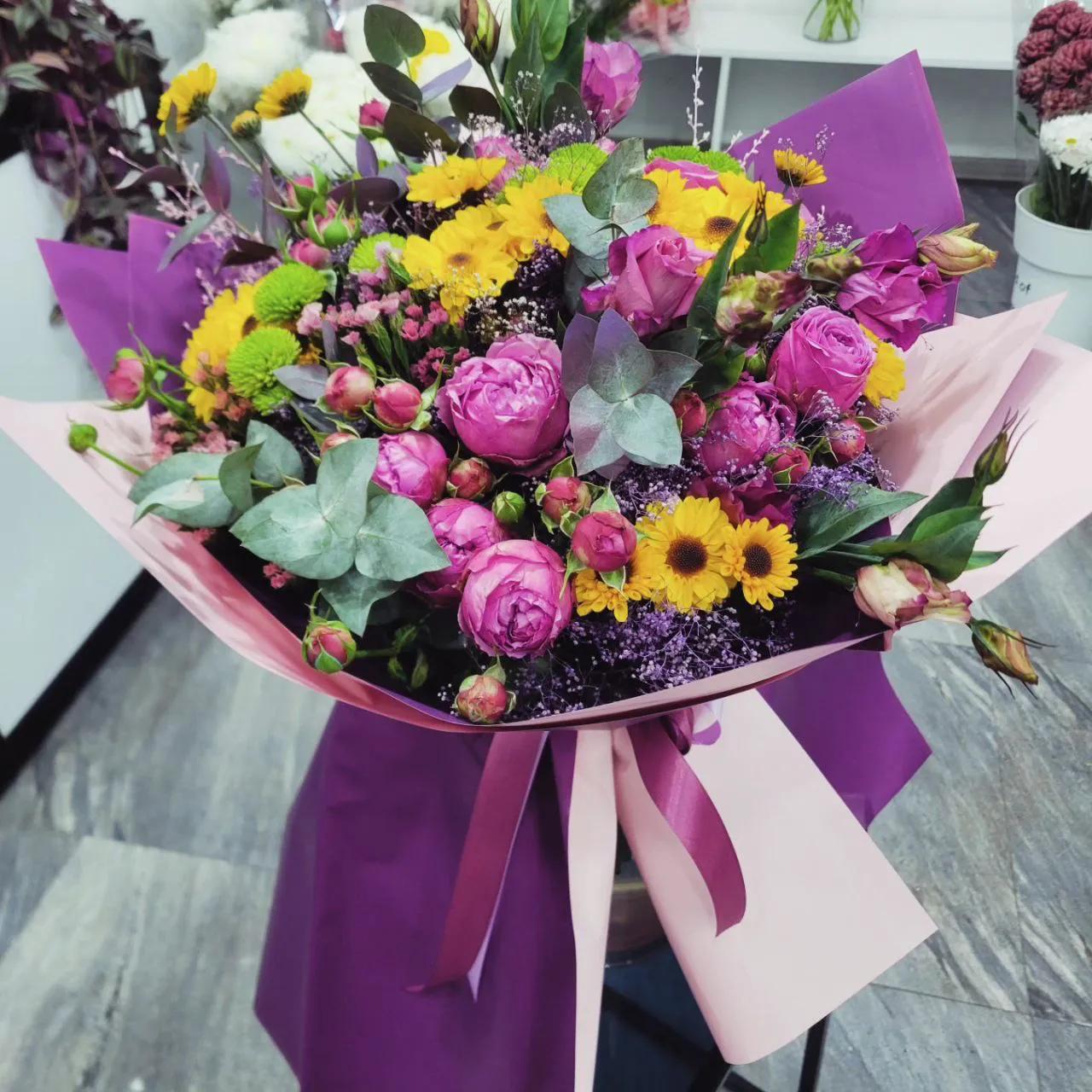 An elegant bouquet | ծաղիկների առաքում Երևանում
