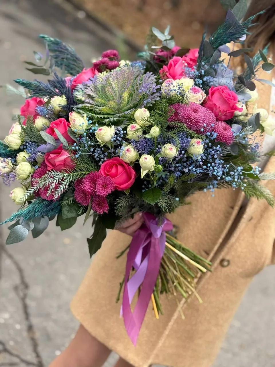 Creative bouquet | ծաղիկների առաքում Երևանում