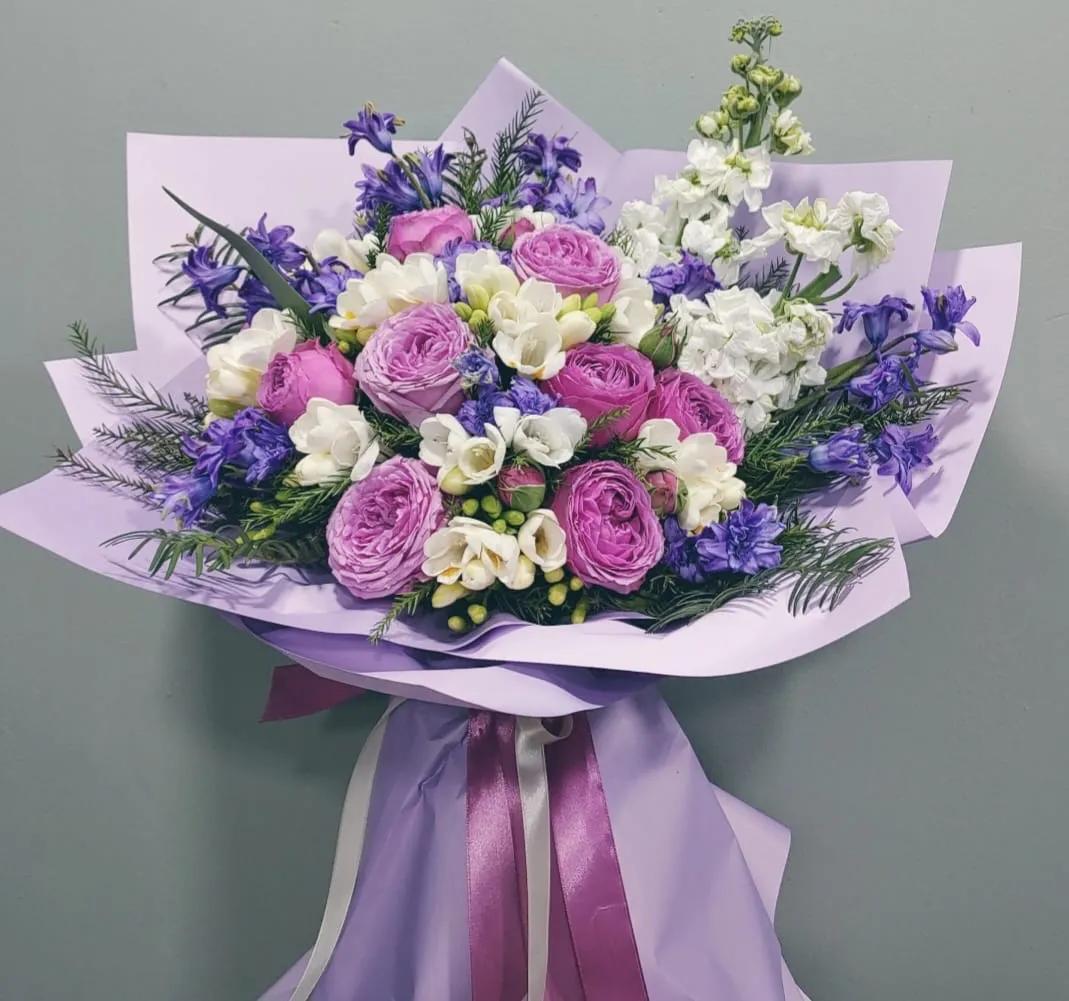 Purple bunch | ծաղիկներ, ծաղկեպսակներ, բույսեր Երևան