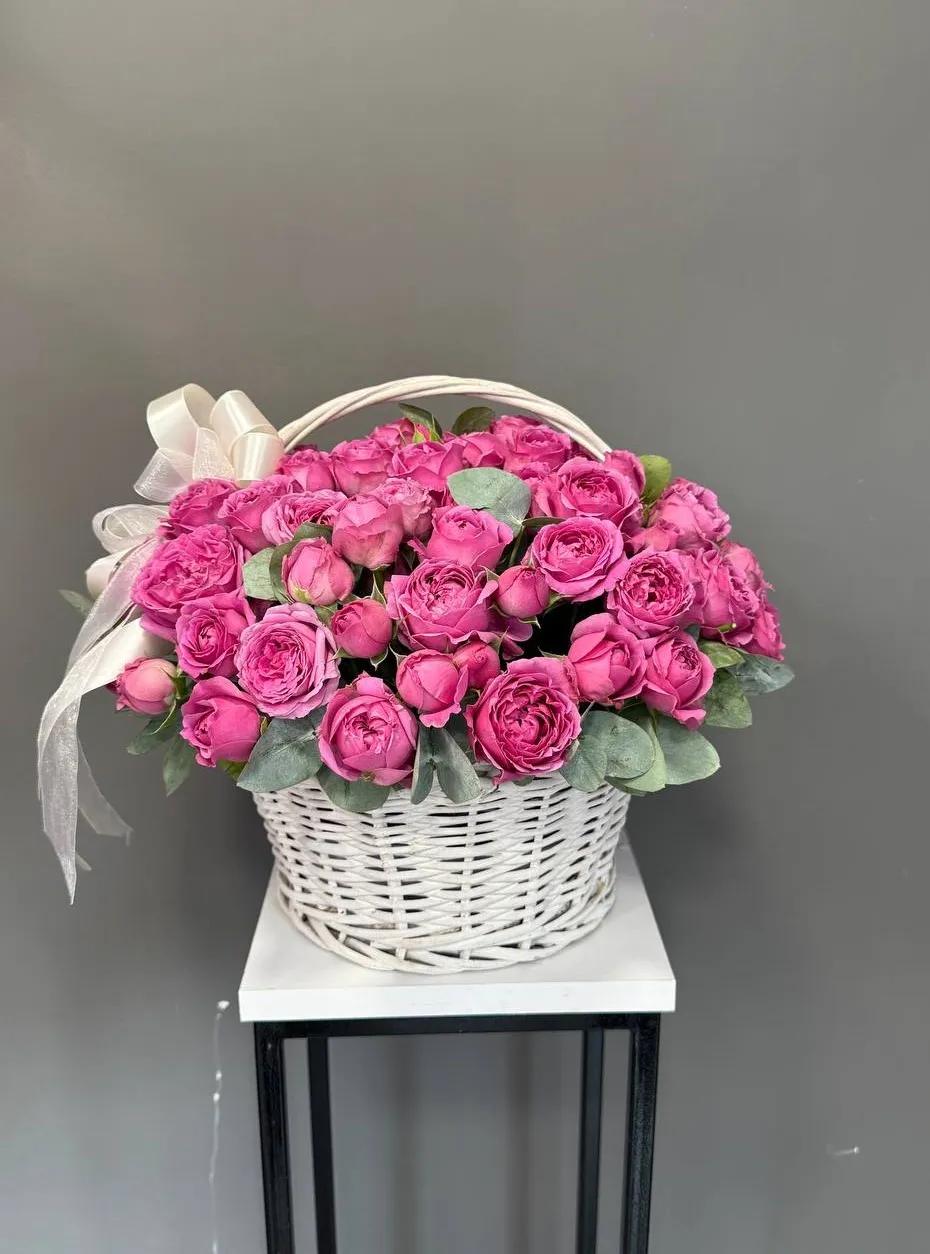 Peonies in a basket | ծաղիկներ, ծաղկեպսակներ, բույսեր - առաքում Երևան Peonies in a basket | ծաղիկներ, ծաղկեպսակներ, բույսեր - առաքում Երևան