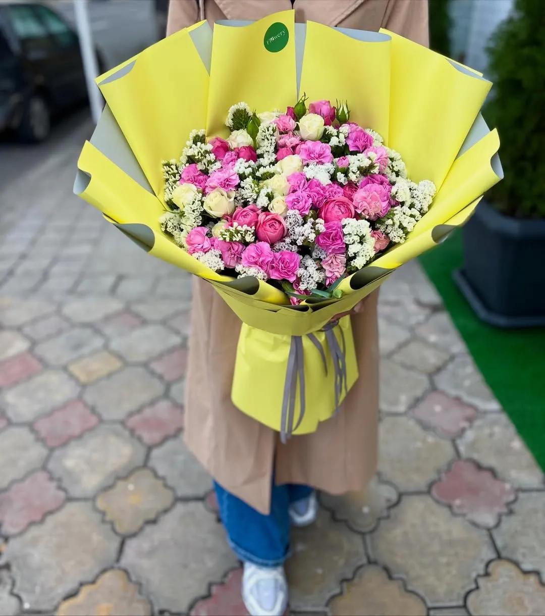 Bunch "Color Mix" | ծաղիկներ, ծաղկեպսակներ, բույսեր Երևան Bunch "Color Mix" | ծաղիկներ, ծաղկեպսակներ, բույսեր Երևան
