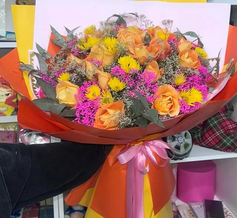Orange bunch | ծաղիկներ, ծաղկեպսակներ, բույսեր - առաքում Երևան Orange bunch | ծաղիկներ, ծաղկեպսակներ, բույսեր - առաքում Երևան