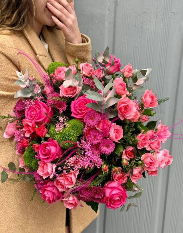Pink bouquet Pink bouquet | ծաղիկների առաքում Երևանում