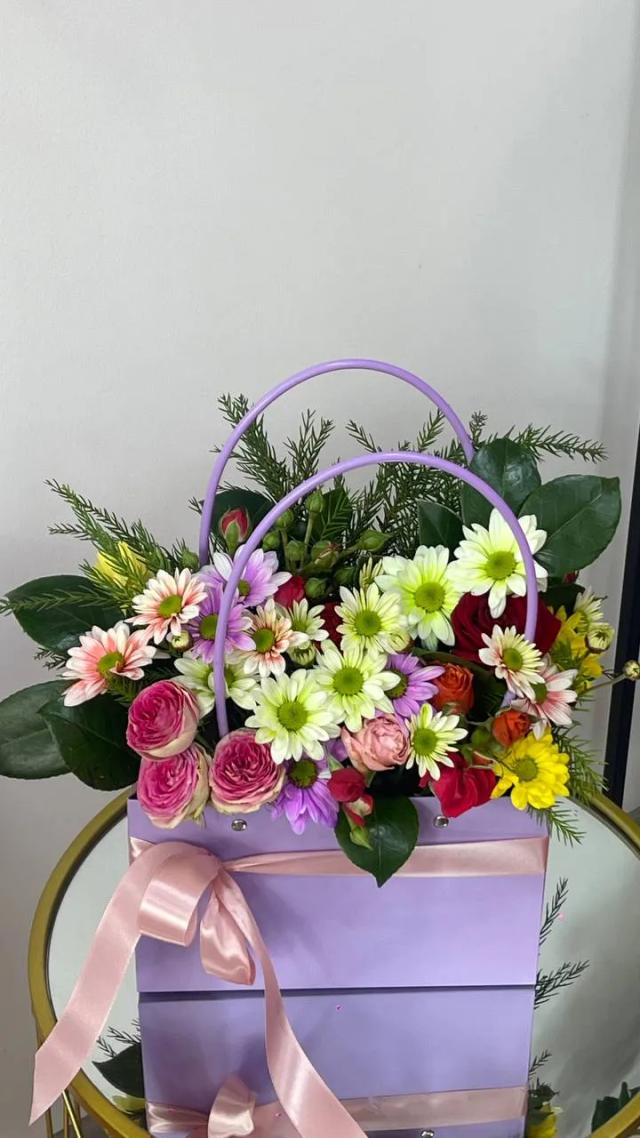 Flowers in a bag Flowers in a bag | ծաղիկների առաքում Երևանում